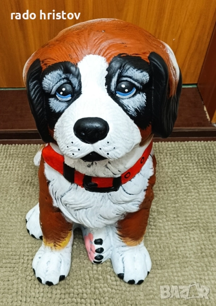 Керамична фигура на куче, снимка 1