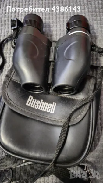 Продавам бинокъл Bushnell Powerview 7-15x25 с калъф , снимка 1