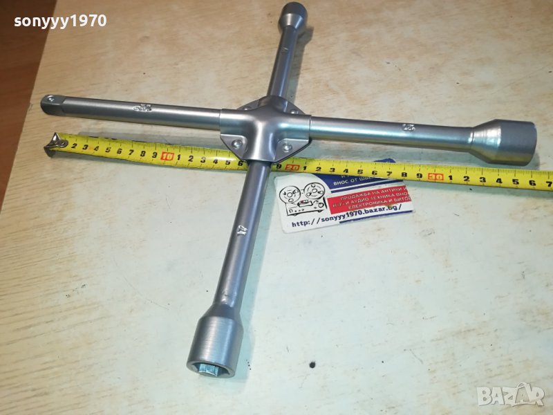 КРЪСТАЧКА КЛЮЧ ЗА ГУМИ 1801241119, снимка 1