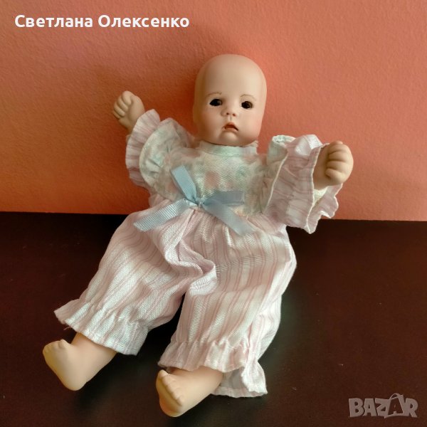 Порцеланова кукла sugar lump boots tyner repro 1986 18 см, снимка 1