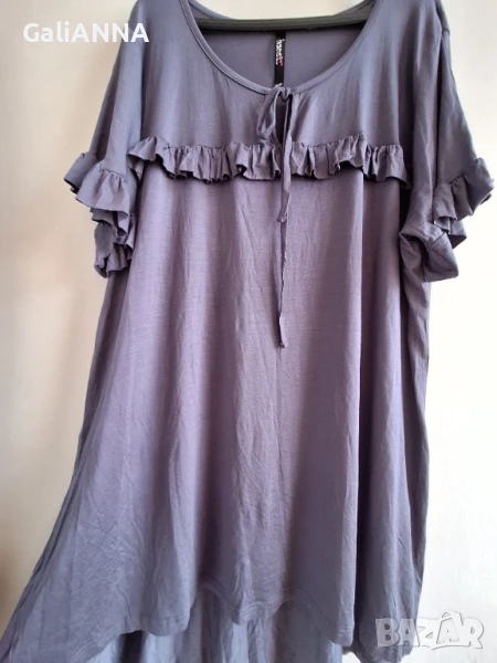 СТРАХОТНА ТУНИКА ЕФЕКТЕН МОДЕЛ 3XL-4XL, снимка 1