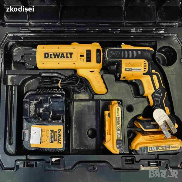 Акумулаторен винтоверт за гипсокартон DeWalt DCF620 18V, снимка 1