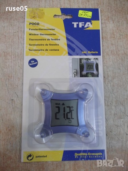 Дигитален термометър за прозорец нов, снимка 1