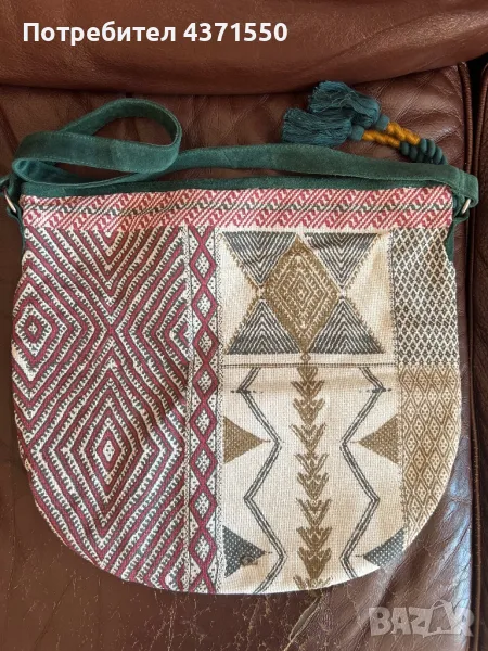 Голяма платняна чанта с една дръжка, снимка 1