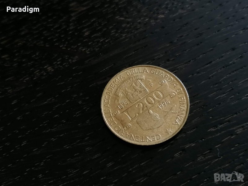 Монета - Италия - 200 лири | 1996г., снимка 1