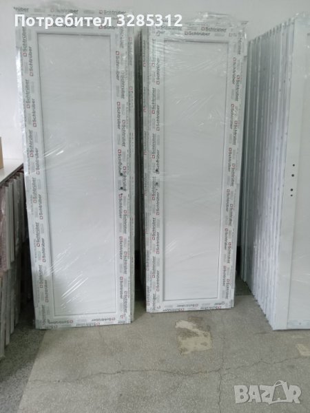 ПВЦ врата за баня /бяла/с размер: 68/198 см, снимка 1