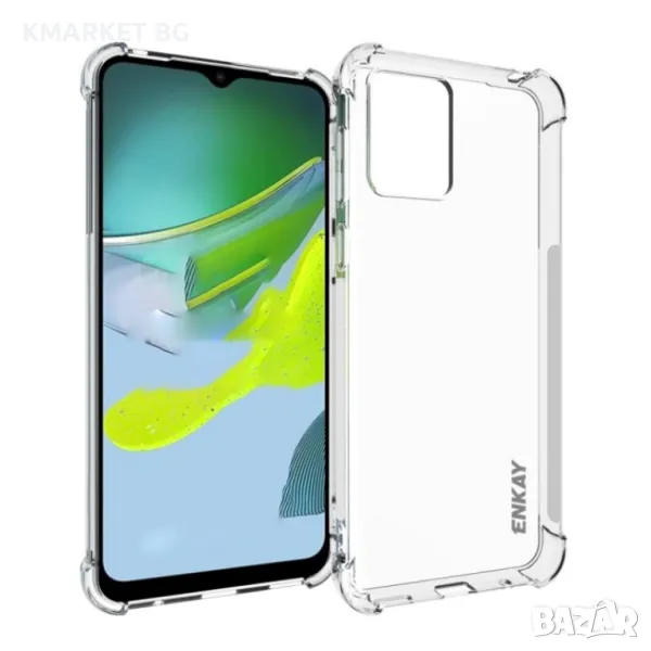 Motorola Moto E13 4G ENKAY Силиконов Калъф и Протектор, снимка 1