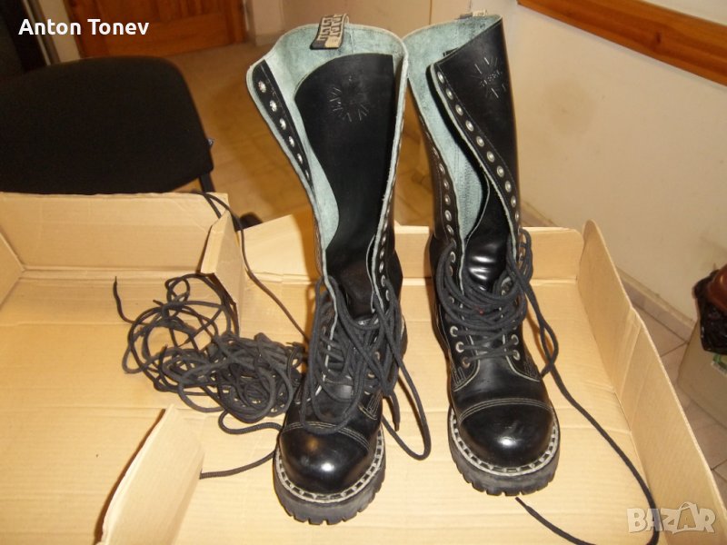 Дамски кубинки rock style steel, снимка 1