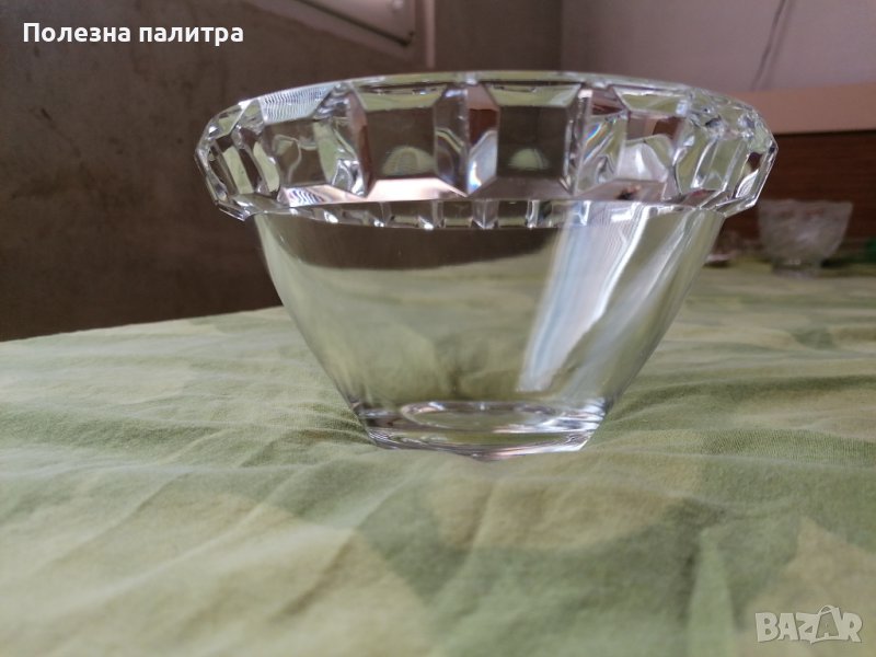 💕🧸🎁🌟Кристален съд за лед, ядки и др. Nashtmann - Бавария - уникат, снимка 1