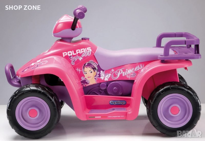 ATV - Детски електрически мотор с акумулатор - Polaris Princess 400 , снимка 1