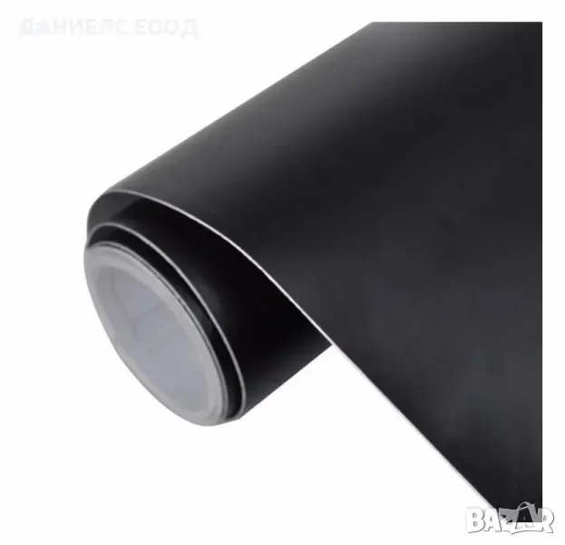 Автомобилно Фолио Черен Мат - широчина 1.52м, снимка 1
