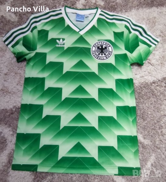 Футболна тениска Adidas ретро Германия  1990 гостуваща, снимка 1