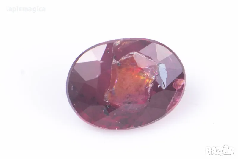 Рубин 0.36ct нетретиран овална шлифовка, снимка 1