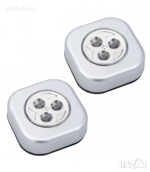 КОМПЛЕКТ ОТ 2 БРОЯ МИНИ ЛЕД ЛАМПИ, снимка 1