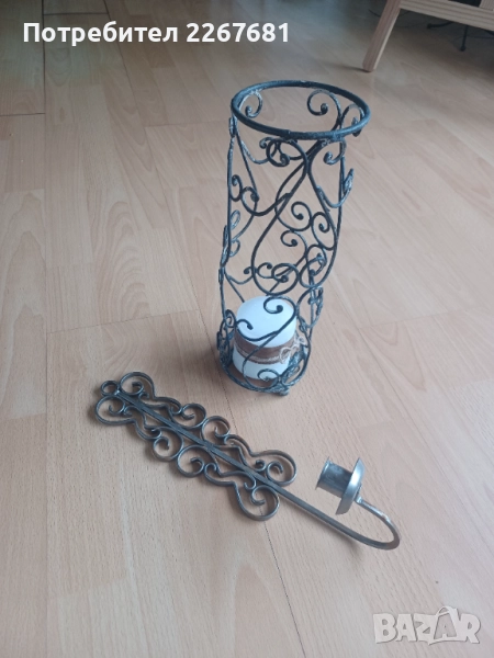 Свещници - 2 броя, снимка 1