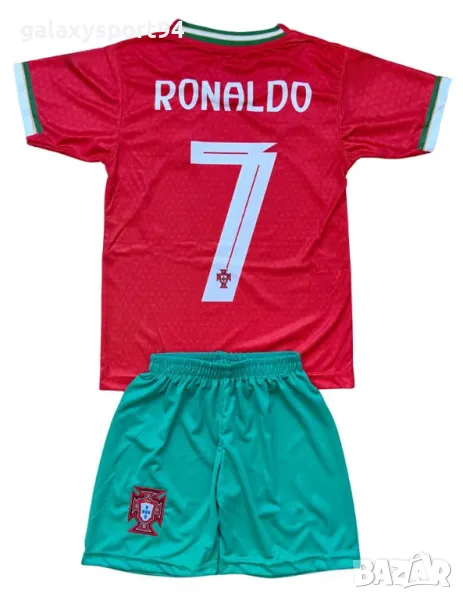 Екип Роналдо Черен 2025 Ал Насър Новия Тениска Шорти Ronaldo 7 cr7 , снимка 1