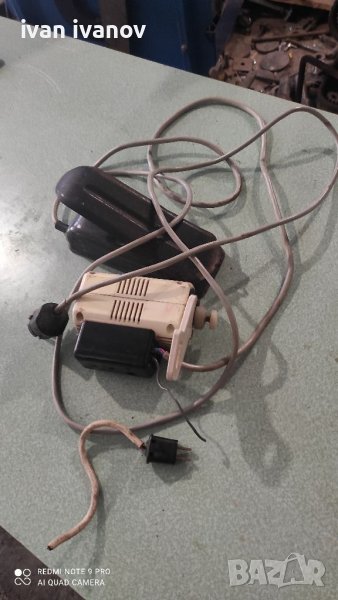 Мотор и Педал Шевна Машина , снимка 1