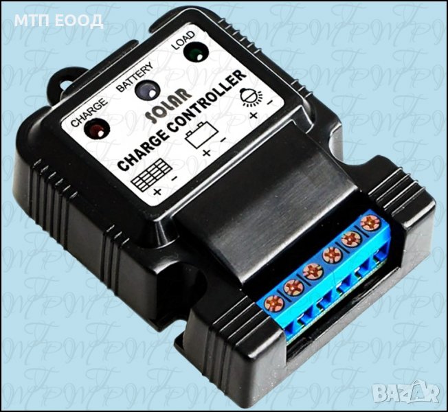 Соларен заряден контролер, слънчев панел, зарядно устройство, снимка 1