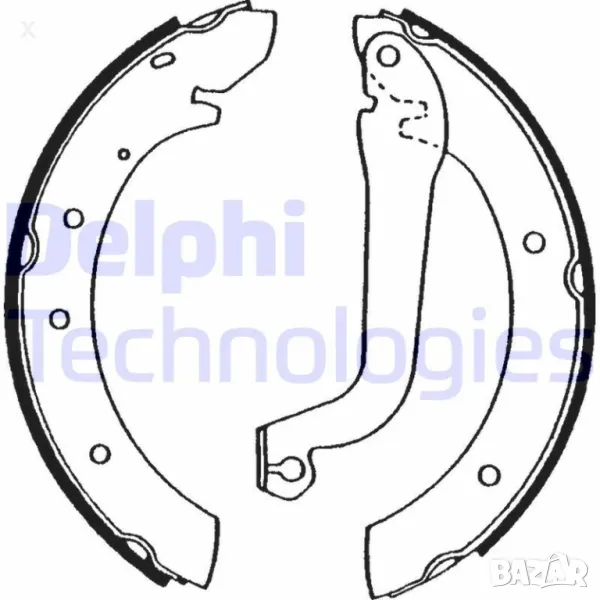 SIMER S422 Задни челюсти CITROEN C25 / FIAT Ducato / PEUGEOT J5 / 1982-2002 OE 4241.59  OE 4241.H9, снимка 1