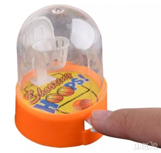 Играчка баскетболен кош с топка в него, снимка 1