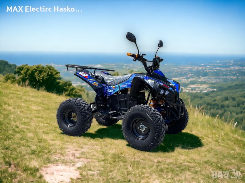 Електрическо ATV MaxMotors Grizzly SPORT 1500W/60V/20Ah СИН, снимка 1