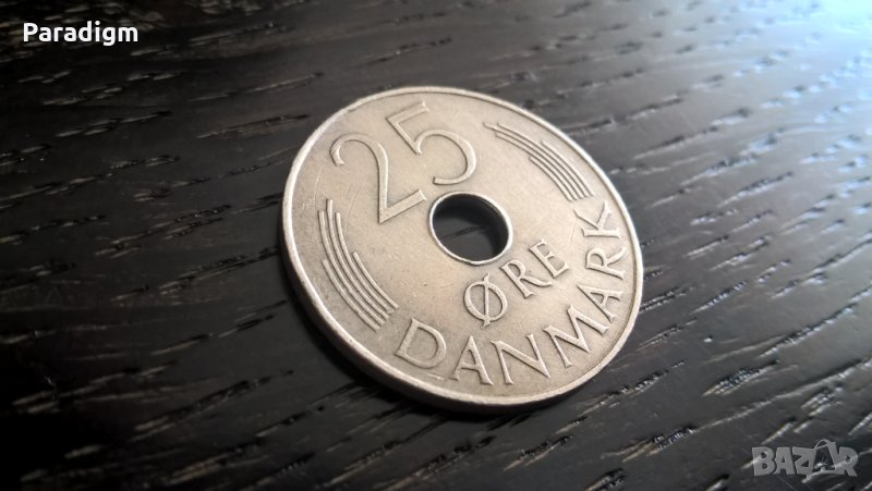 Mонета - Дания - 25 оре | 1976г., снимка 1