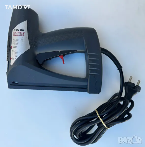 NOVUS J-102 DA - Електрически такер за два типа скоби, снимка 1