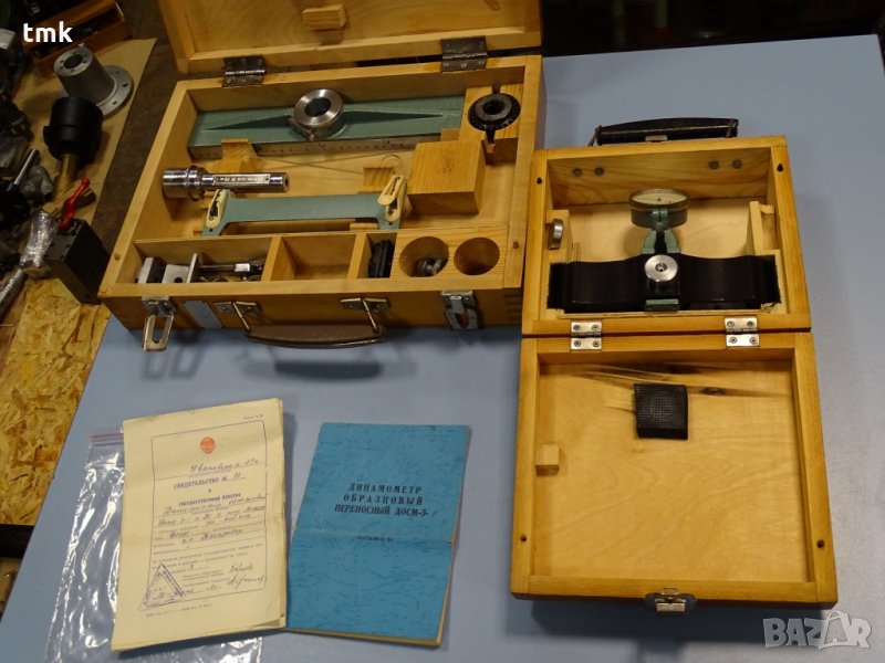 Динамометър образцов ДОСМ-3-1, снимка 1