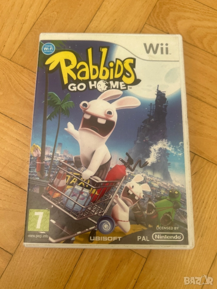 Nintendo Wii Rabbids go home, снимка 1