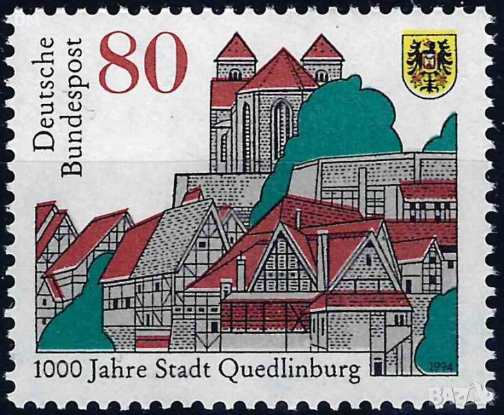 Германия  1994 - архитектура MNH, снимка 1