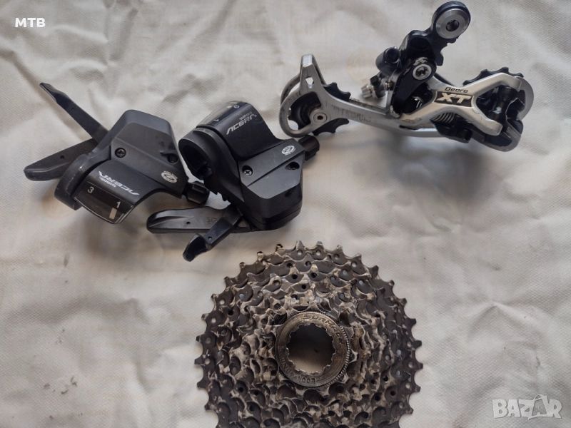 Deore XT,Acera 9ск система, снимка 1