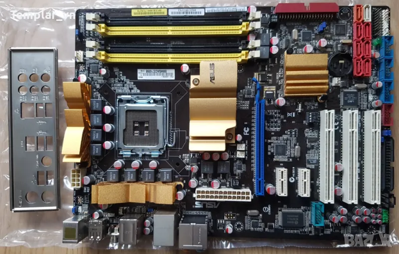Asus P5Q 775 /  Kingston  2x2 DDR2 800 , снимка 1