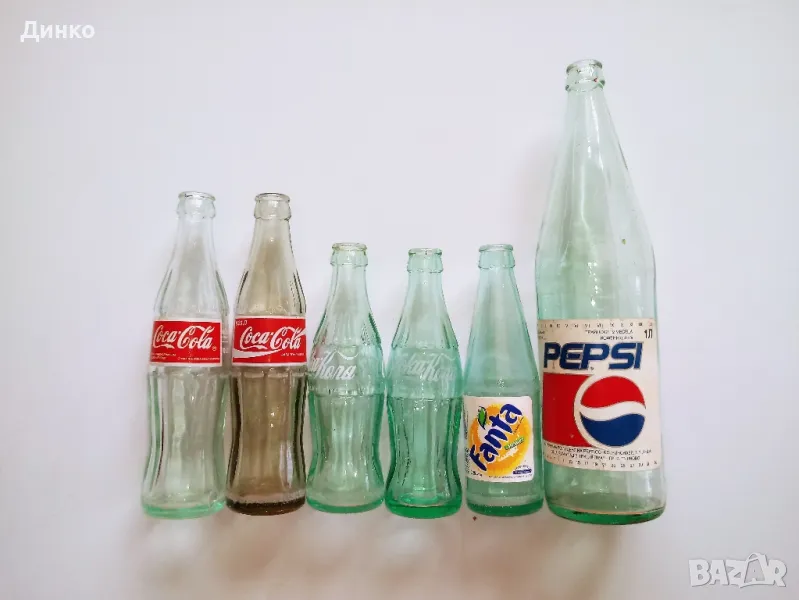 Бутилки Фанта, Кока-Кола, Пепси, снимка 1