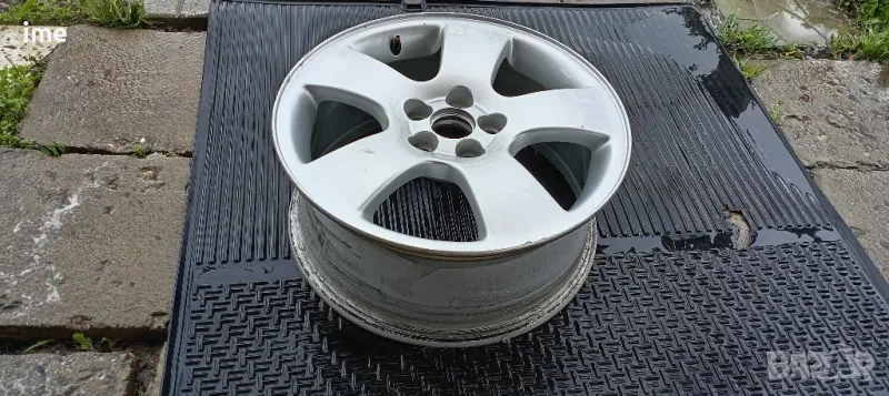1бр. лята джанта 6.5J16 ET42. 5x100мм. Свалена от Audi A3. OEM 8L0601025K., снимка 1