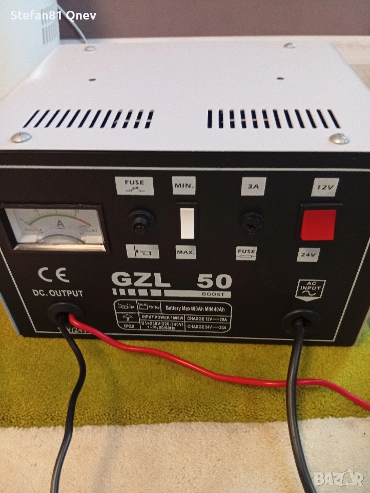 Зарядно за акумулатор на камион микробуси , снимка 1