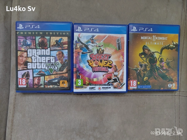 PlayStation 4 Slim 500GB + 2 джойстика + 3 игри, снимка 4 - PlayStation конзоли - 52954221