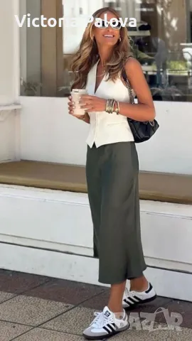 Кроп топ JOY 100% лен, снимка 14 - Корсети, бюстиета, топове - 49807692