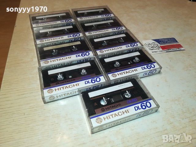 HITACHI DL60 MADE IN JAPAN-ORIGINAL TAPE 0212231920, снимка 2 - Аудио касети - 43243923