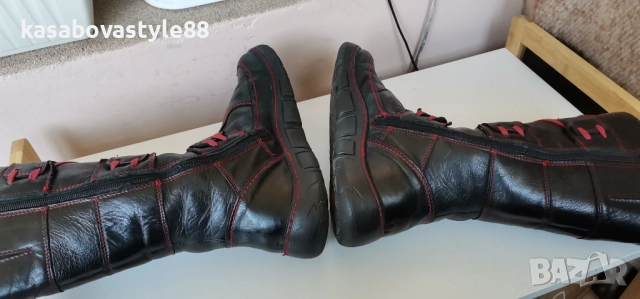 Ботуши Kacper 38.5 н. Естествена кожа , снимка 8 - Дамски ботуши - 52787702