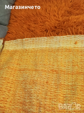Нови китеници от естествена вълна (100 × 240 см) – комплект от 2 броя, снимка 2 - Покривки за легло - 52462433