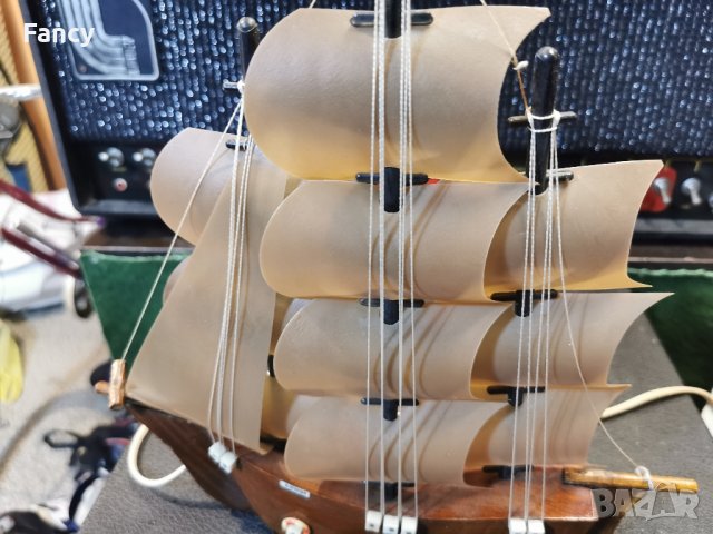 Стара лампа кораб, снимка 7 - Антикварни и старинни предмети - 43544272