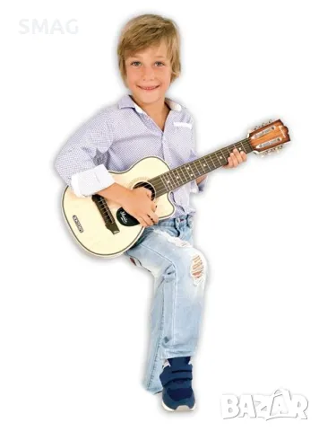 Класическа испанска китара Bontempi 71см S_1174915, снимка 2 - Музикални играчки - 48632743