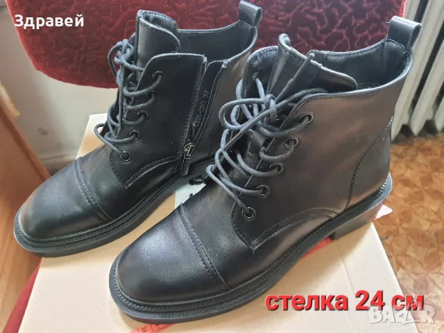 дамски боти нови,37 номе , снимка 4 - Дамски боти - 49230381