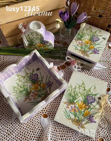 Картичка-Ранна пролет!, снимка 3 - Декорация за дома - 53023904