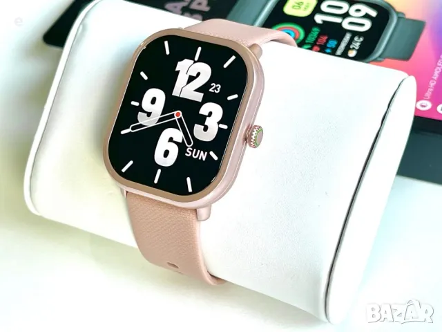Смарт часовник Zeblaze GTS 3 PRO, AMOLED, 1.97'', Разговори,Водоустойчив. Розов НОВ