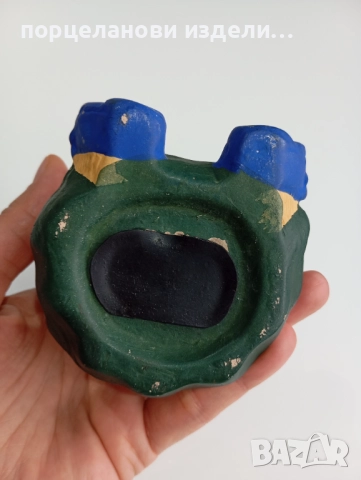 Стара касичка мече керамика, снимка 10 - Антикварни и старинни предмети - 52690136