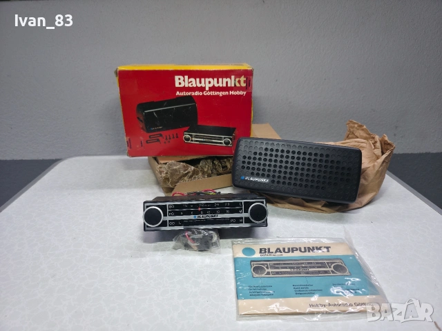 Ново авто радио с тонколона Blaupunkt 