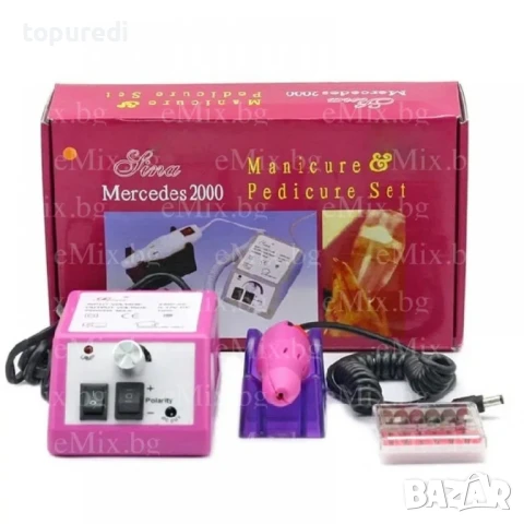 Електрическа пила за нокти Lina Mercedes 2000, 20 000 оборота, снимка 2 - Други - 50725208