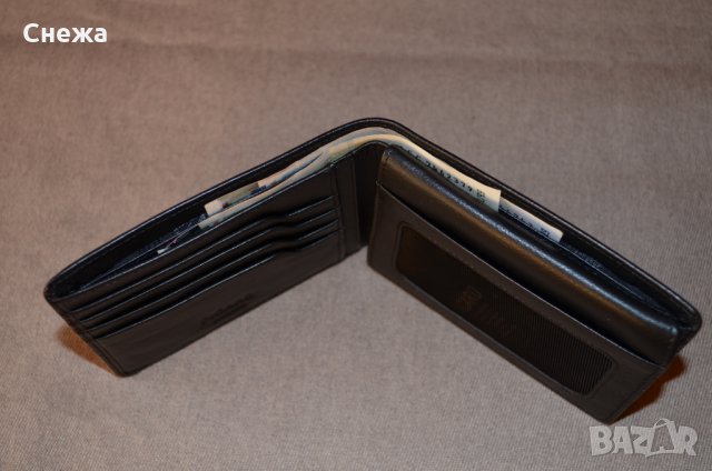 Picard Eurojet черен хоризонтален портфейл 13 карти, снимка 7 - Портфейли, портмонета - 32586919