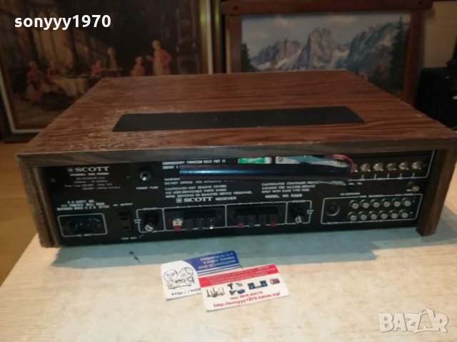 SCOTT RECEIVER USA 1612211335, снимка 4 - Ресийвъри, усилватели, смесителни пултове - 35159705